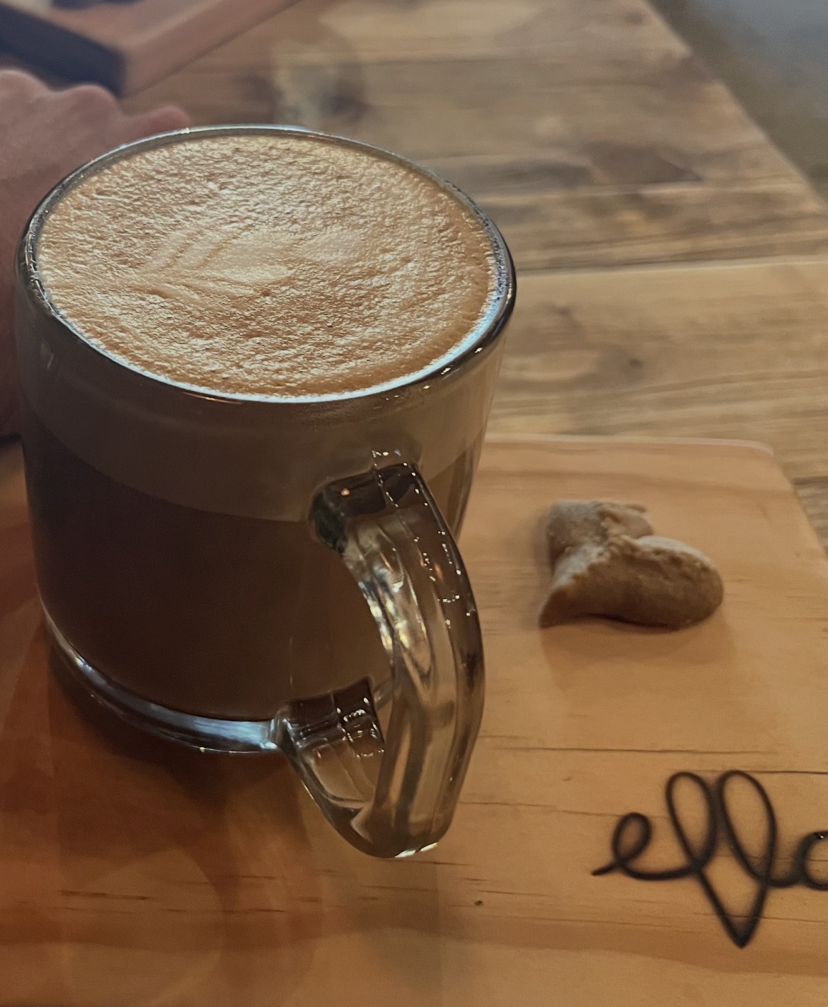 Flat White at Ella Cafe - Plantation